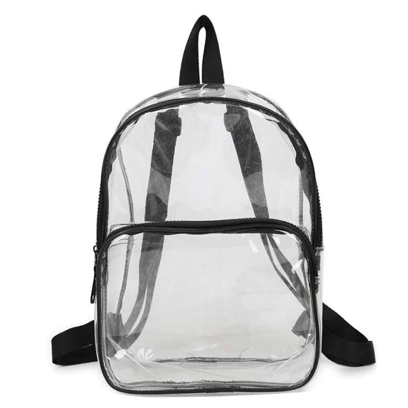 [PROMO] Ransel Transparan Wanita Pria PVC Tebal - Tas Ransel PVC Gendong Mika Tahan Air