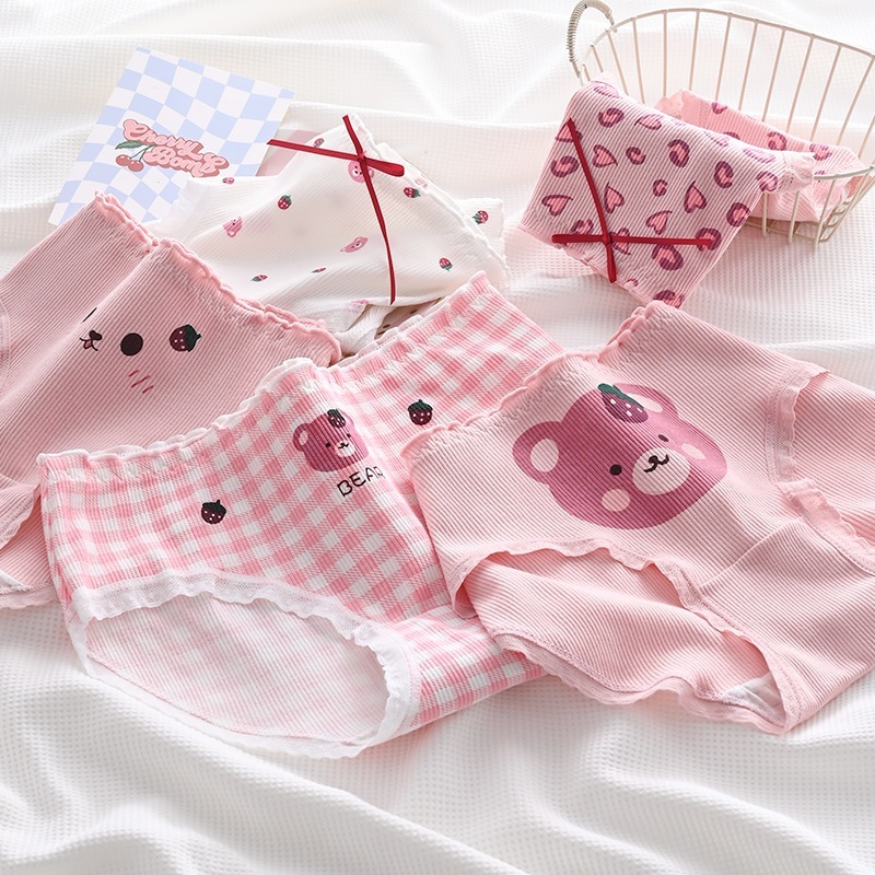 Celana Dalam Wanita Imut Fashion Korea Casual Cute Underwear