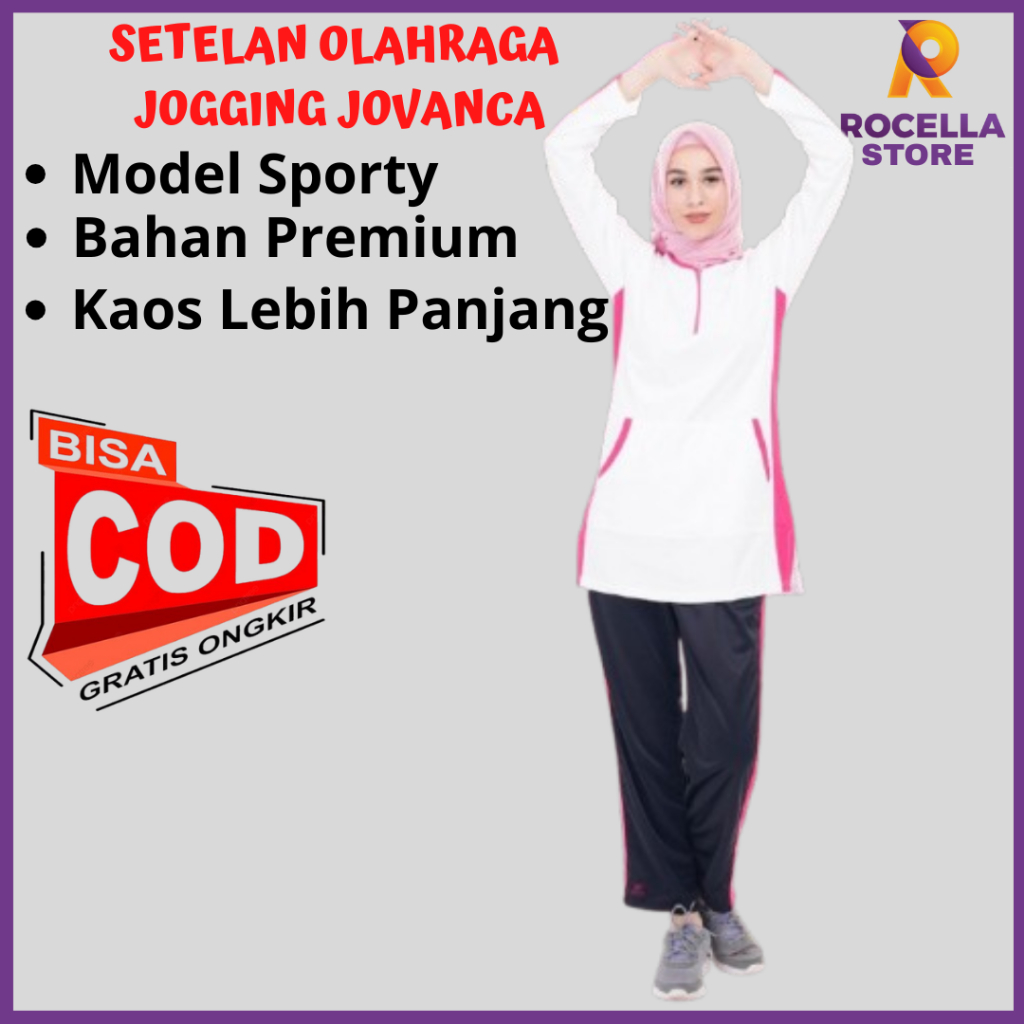Pakaian Olahraga Wanita, KaosOlahraga, Celana Training, Setelan Training & Kaos Olahraga Muslimah