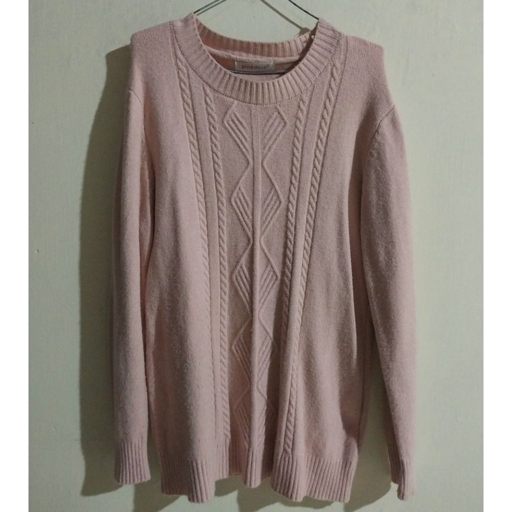 Sweater Rajut Pinkdose
