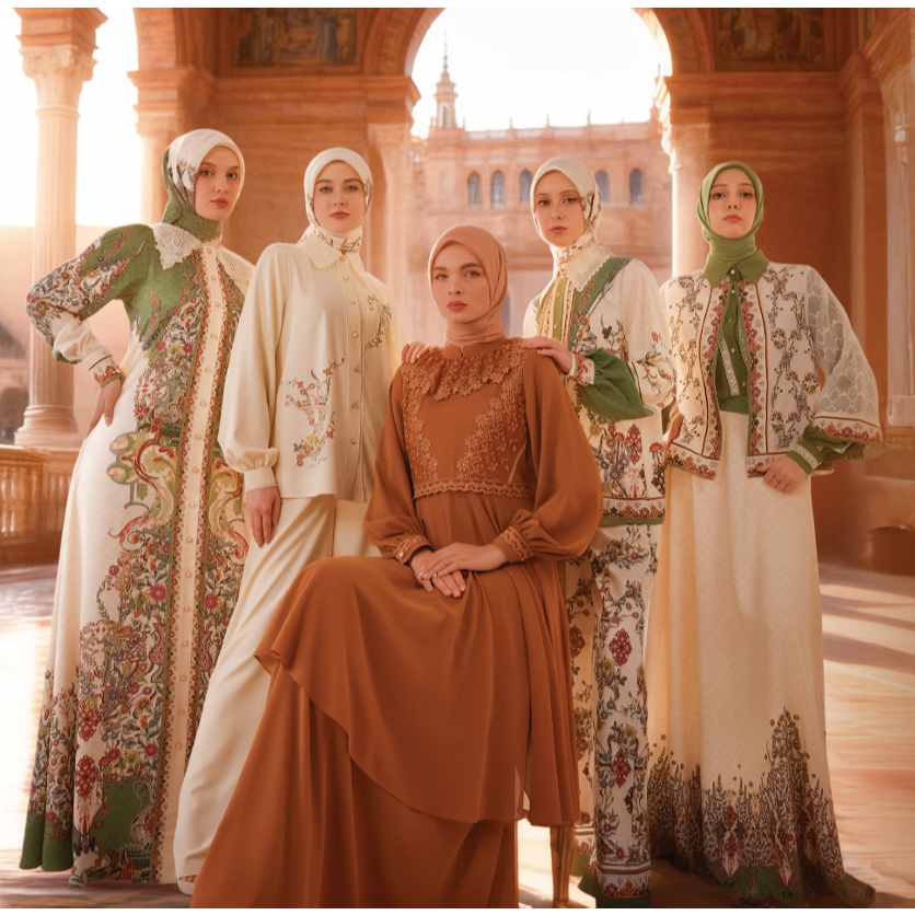 MANDJHA Baju Raya By IVAN GUNAWAN - Busana Lebaran Sarimbit Muslim Modest ORIGINAL