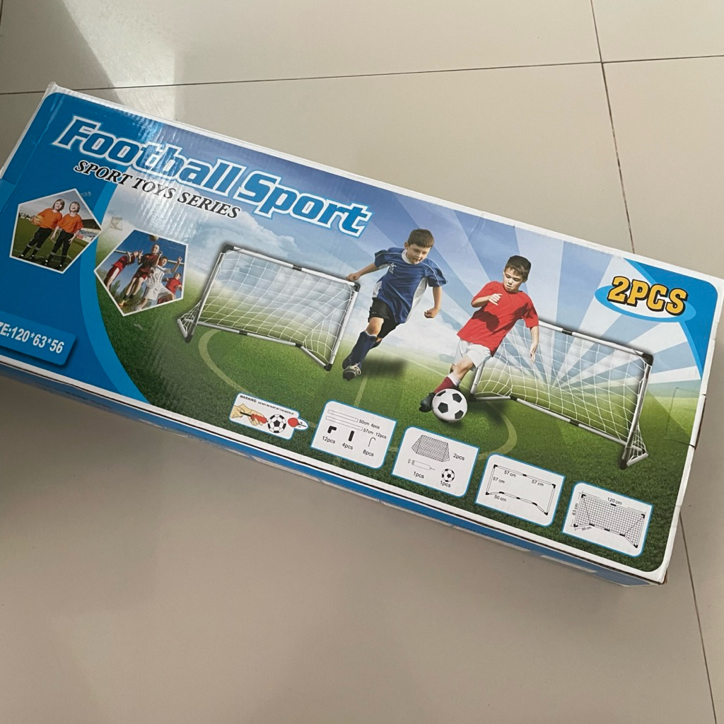 Preloved Gawang Sepak Bola Anak Double gawang