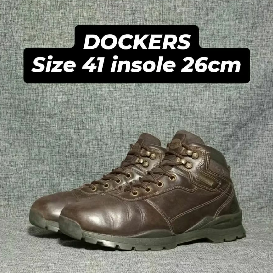 Sepatu Outdoor Dockers Sepatu Hiking Treking Traveling Riding Touring Motoran