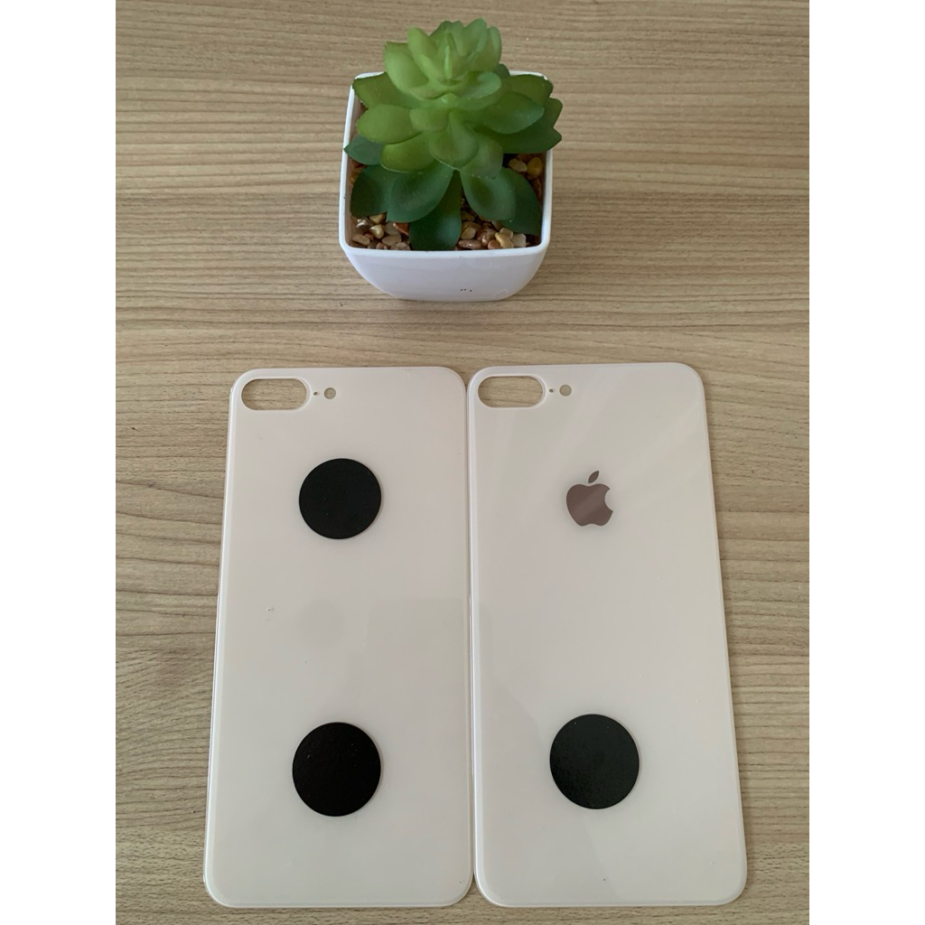 Backglass iphone 8plus putih