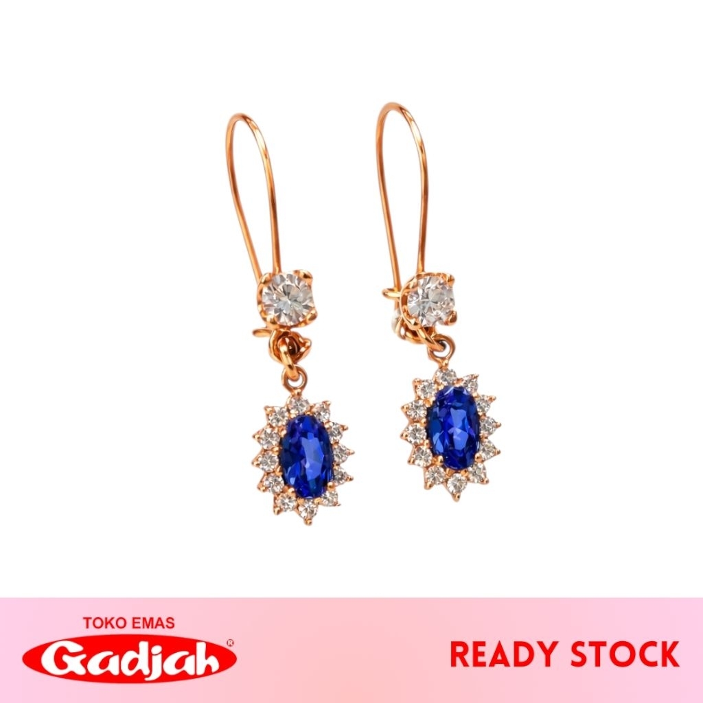 Anting Emas Kawatan Lady Di - Toko Emas Gadjah