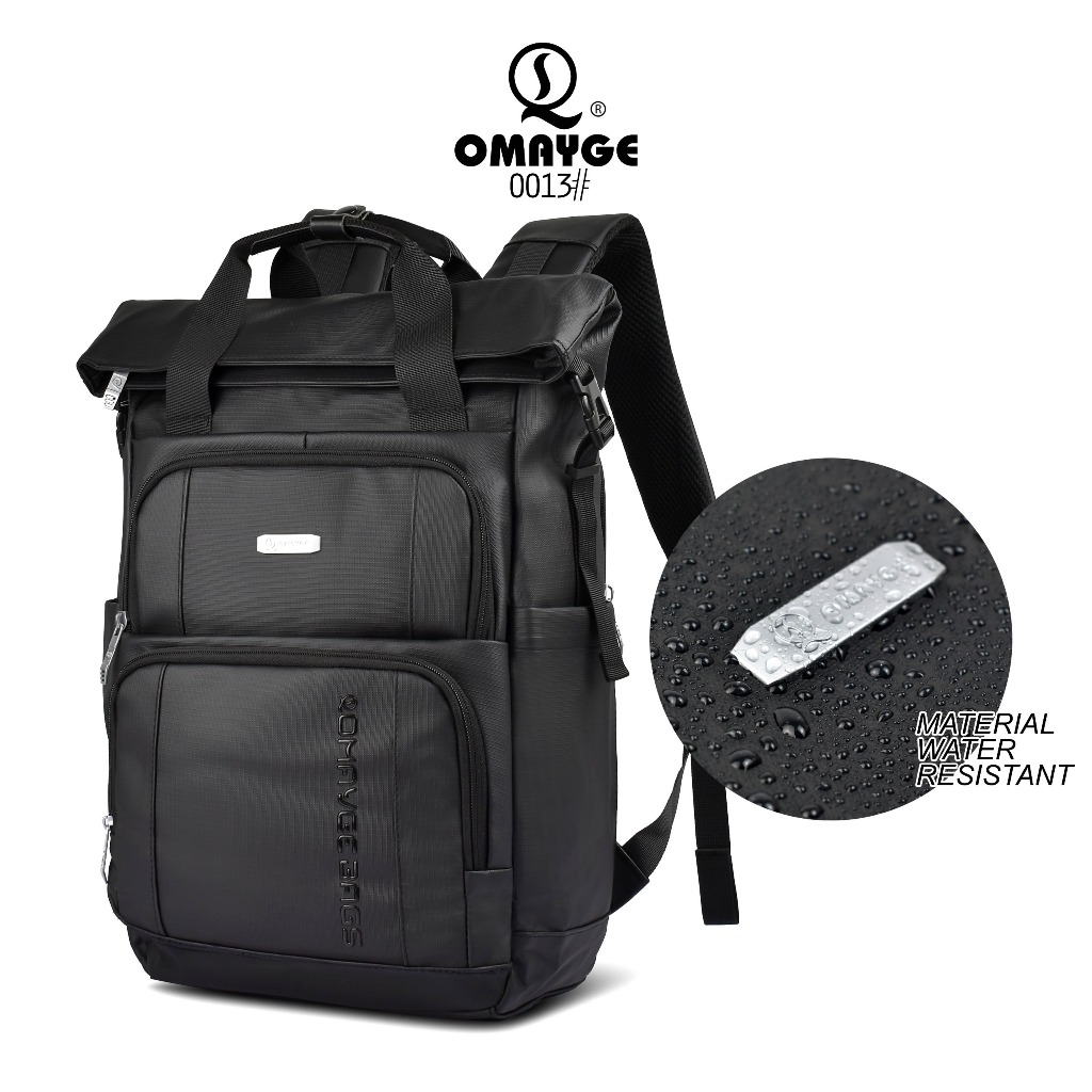 Omayge Tas Ransel Omayge 0013 Tas Backpack Tas Laptop Pria Tas Punggung Kerja