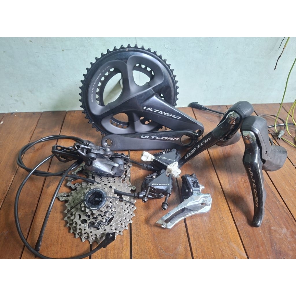 groupset grupset 2x11 shimano ultegra Disc hidrolik claris sora tiagra 105 dura ace