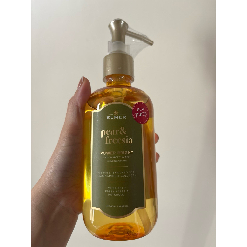 elmer body wash pear freesia 500 elmer hand soap provence earlgrey 250