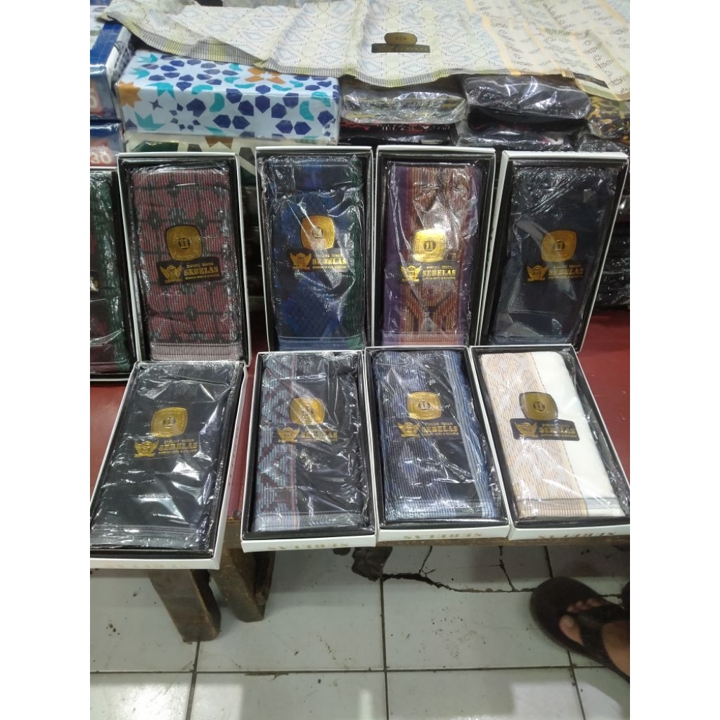 sarung sebelas UK dewasa bahan tenun