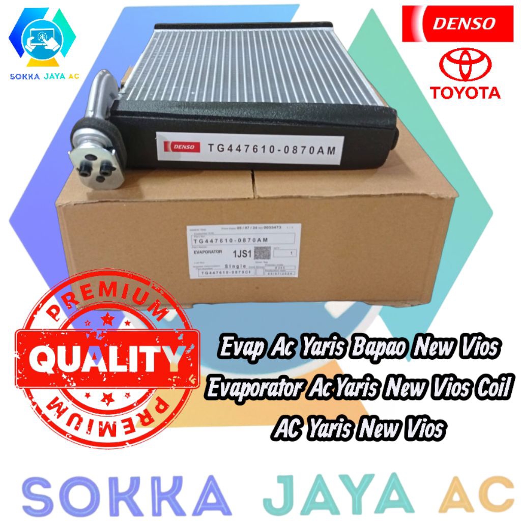 Evap Ac Yaris Bapao New Vios Evaporator Ac Yaris New Vios Coil Ac Yaris New Vios