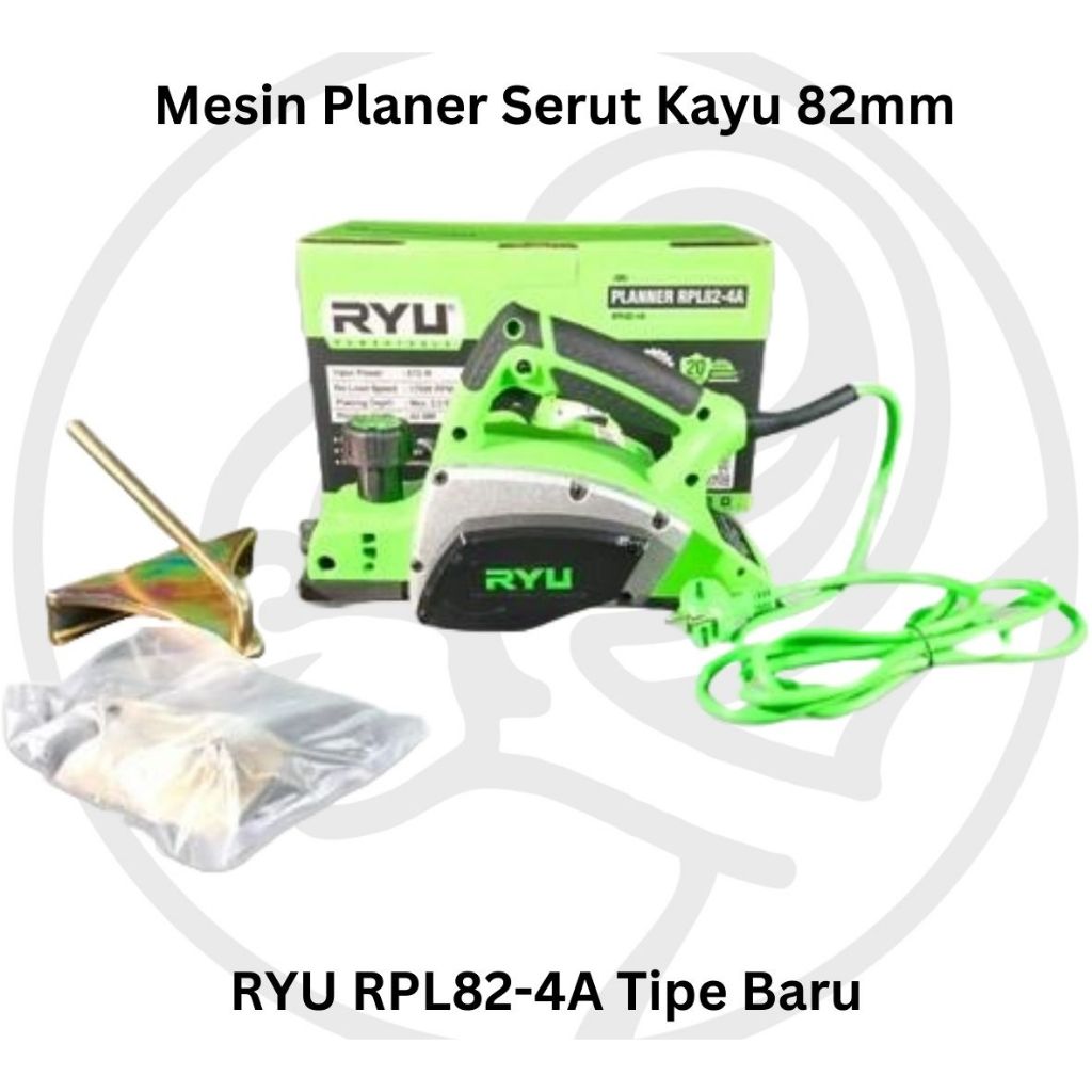 RYU RPL82-4A Planer Kayu Mesin Serut Kayu Listrik Electric Wood Planer Mesin Sugu Ketam Kayu RYU