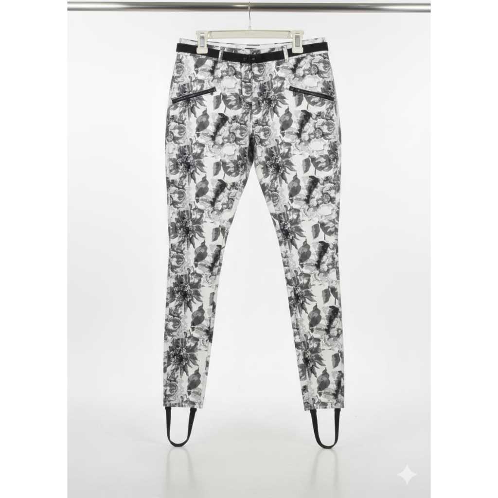 fred*y wr up celana ski stirup floral branded wanita