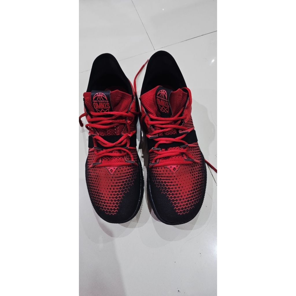 SEPATU ORIGINAL 100% BASKET NB KAWHI OMNI - WARNA MEDAH HITAM SIZE 43