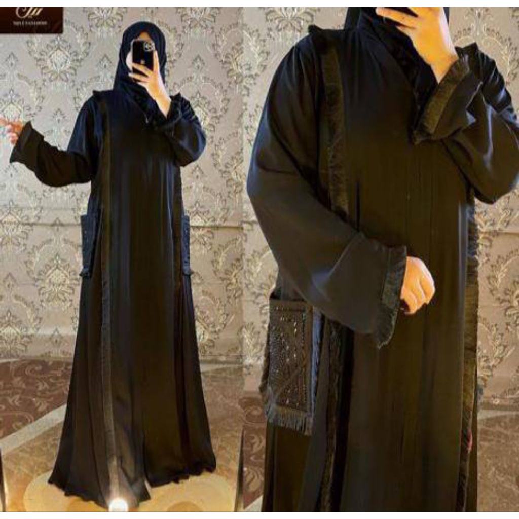 Abaya Hareer Fashion New Collection ORI Mesir Ready Stok Best Seller Premium