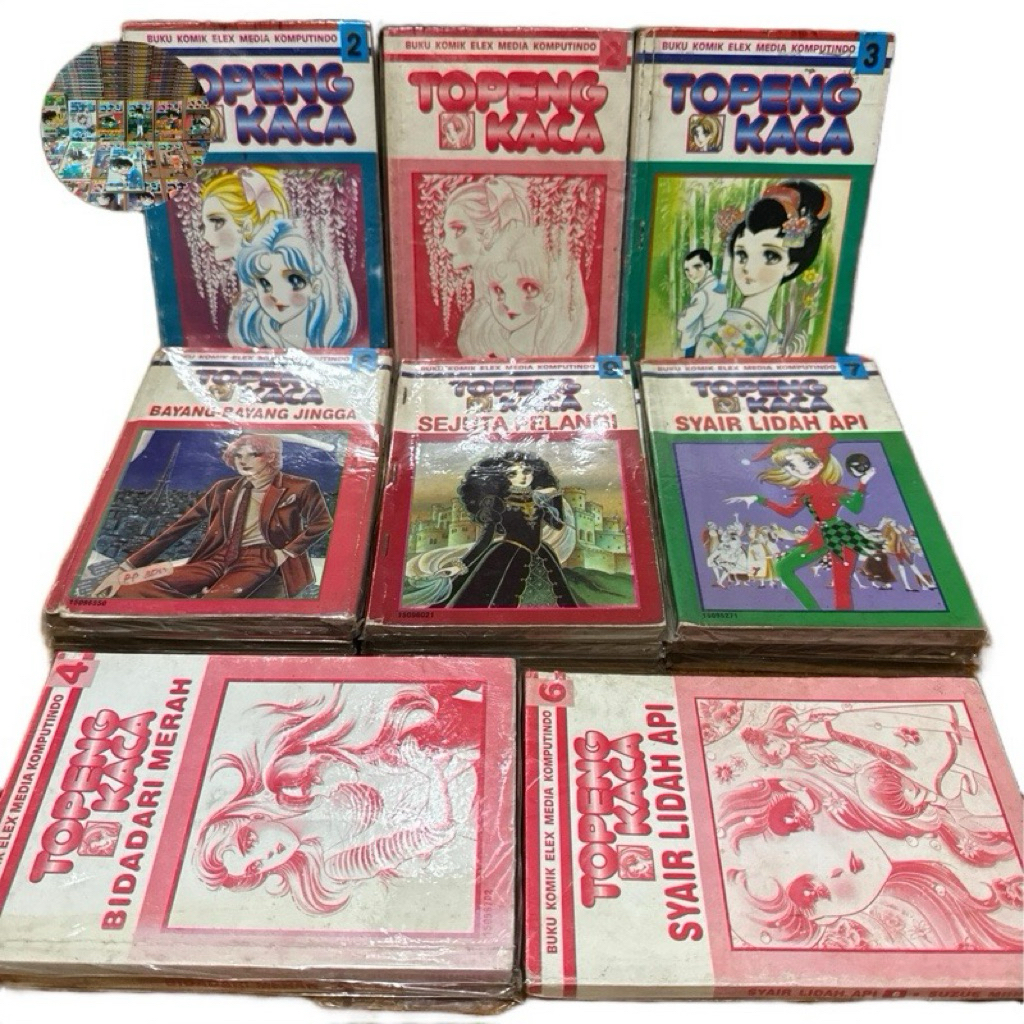 komik serial topeng kaca