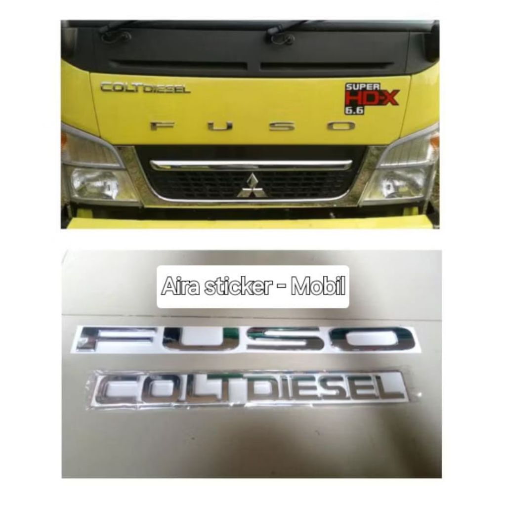 Emblem Logo Mitsubishi Fuso Coltdiesel Canter/ Emblem Logo Mitsubishi L300 Coltdiesel/ Emblem Logo C