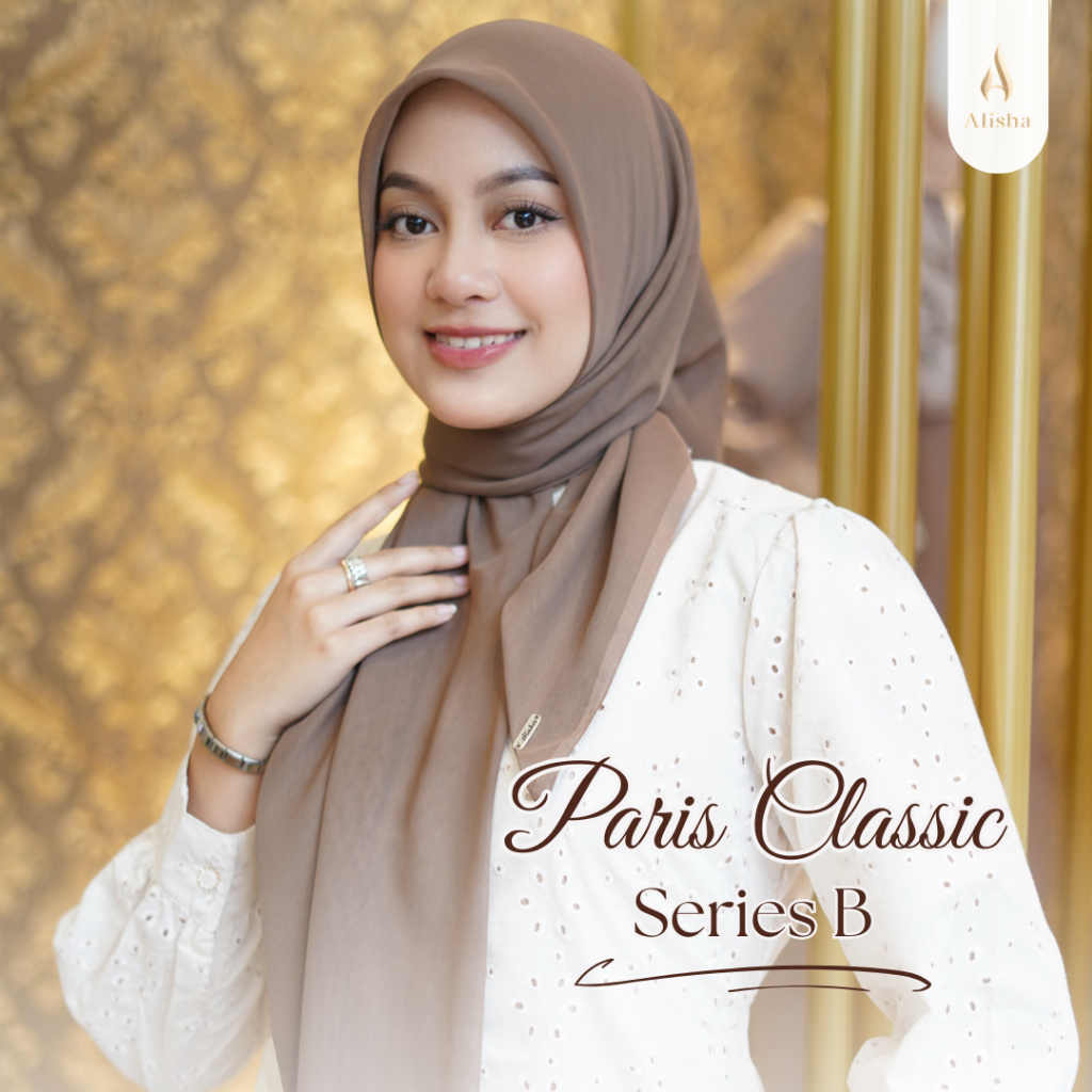 Hijab Paris Classic Alisha - Series B