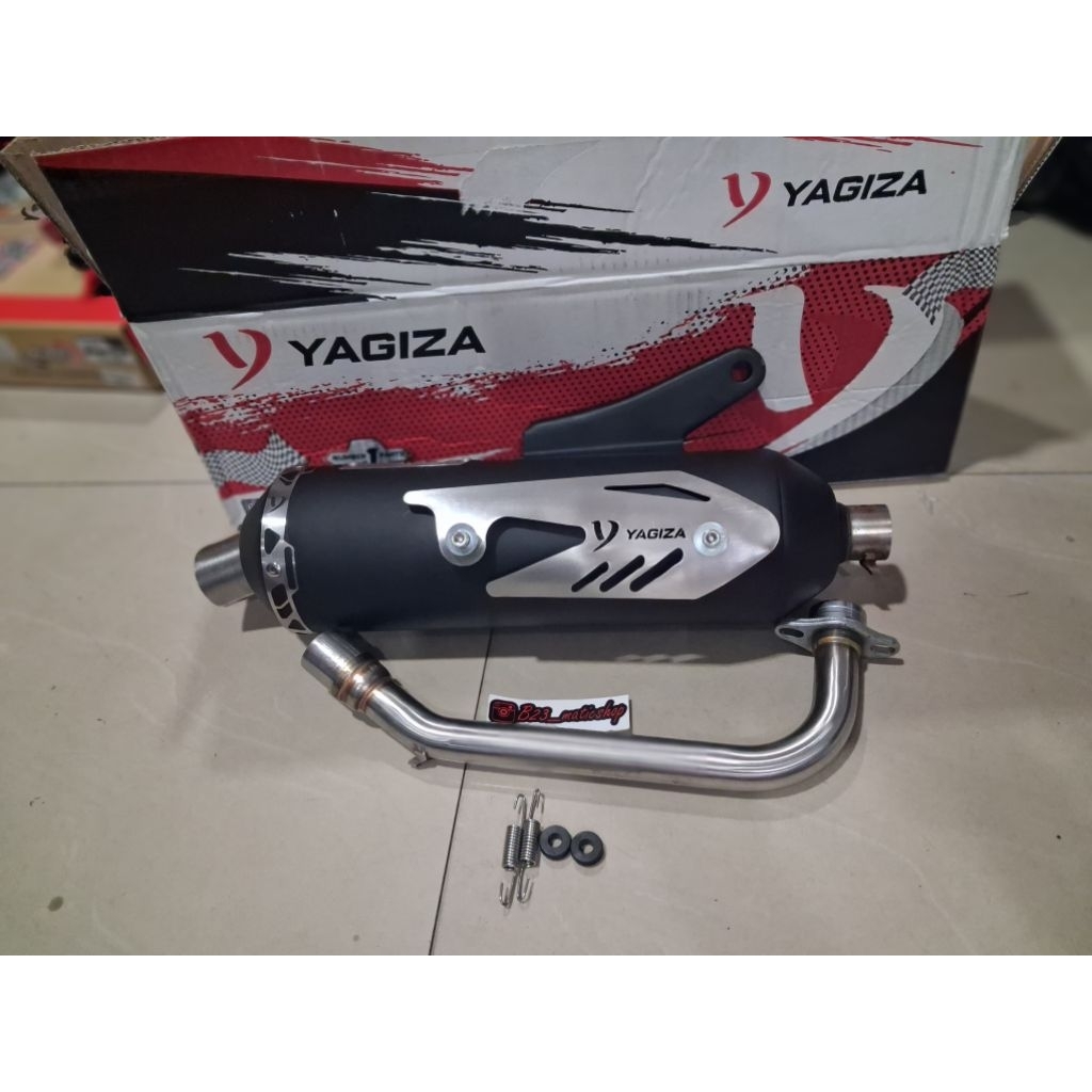 knalpot standar racing yagiza model kenochi mio sporty mio soul pnp