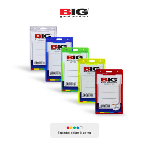ID CARD PLASTIK BIG SERIES - 333 / NAME TAG BIG SERIES COLOUR / TEMPAT NAME TAG / TEMPAT ID CARD