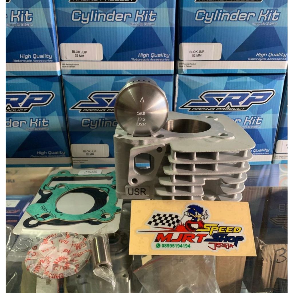 BLOK SRP CERAMIC PISTON FORGED JUPITER MX KING SONIC150 GTR150 ORIGINAL