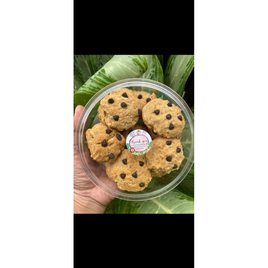 kue coklat kacang mede nastar bulat cookies chocochip monde ORI