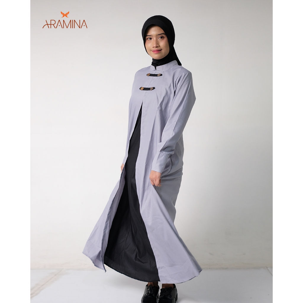 Gamis 2 Layer Bahan Toyobo Premium