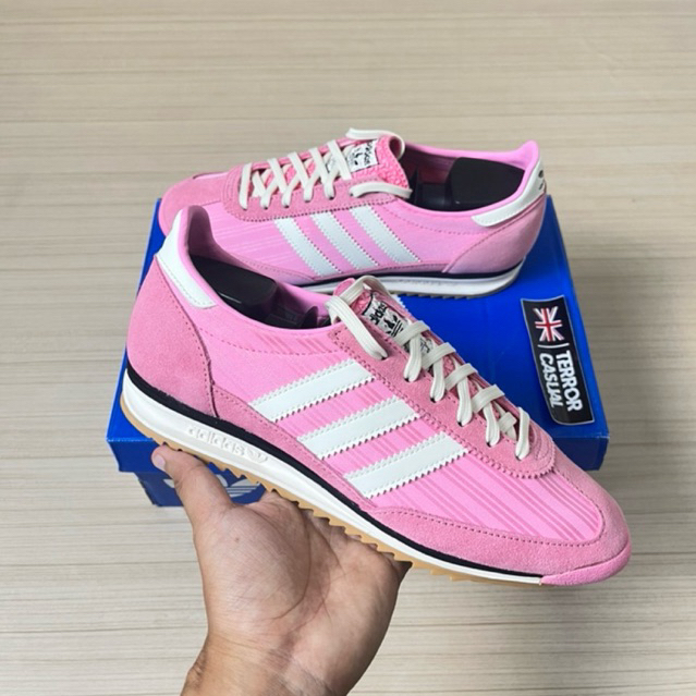 adidas sl72 pink white original bnibwt