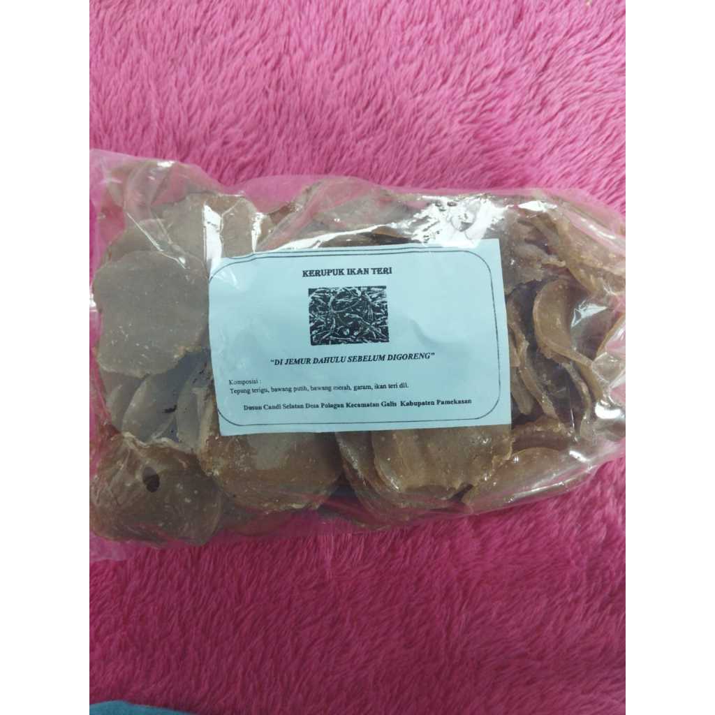 krupuk ikan teri khas madura