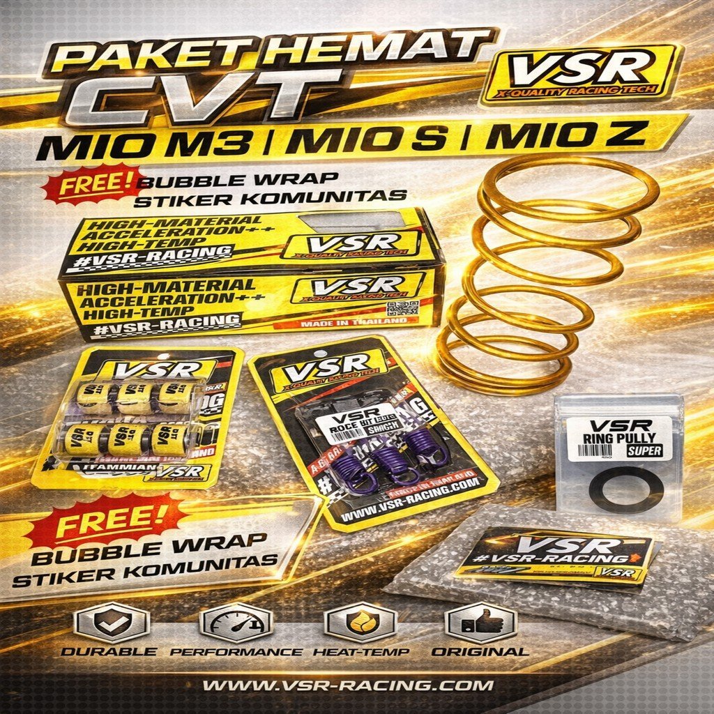 Paket Hemat Upgrade CVT Mio M3 Paket Kirian Soul GT 125 Xride 125 Mio Z