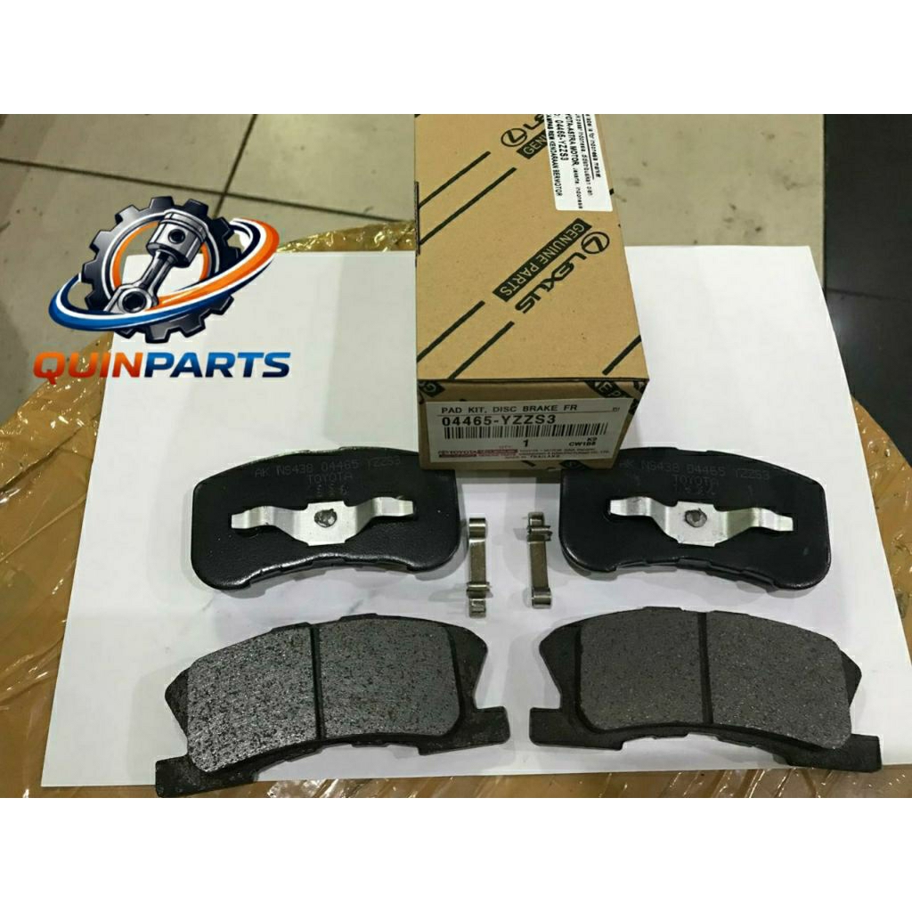 Braken pad - kampas rem Depan Agya Matic ( 04465-YZZS3 )