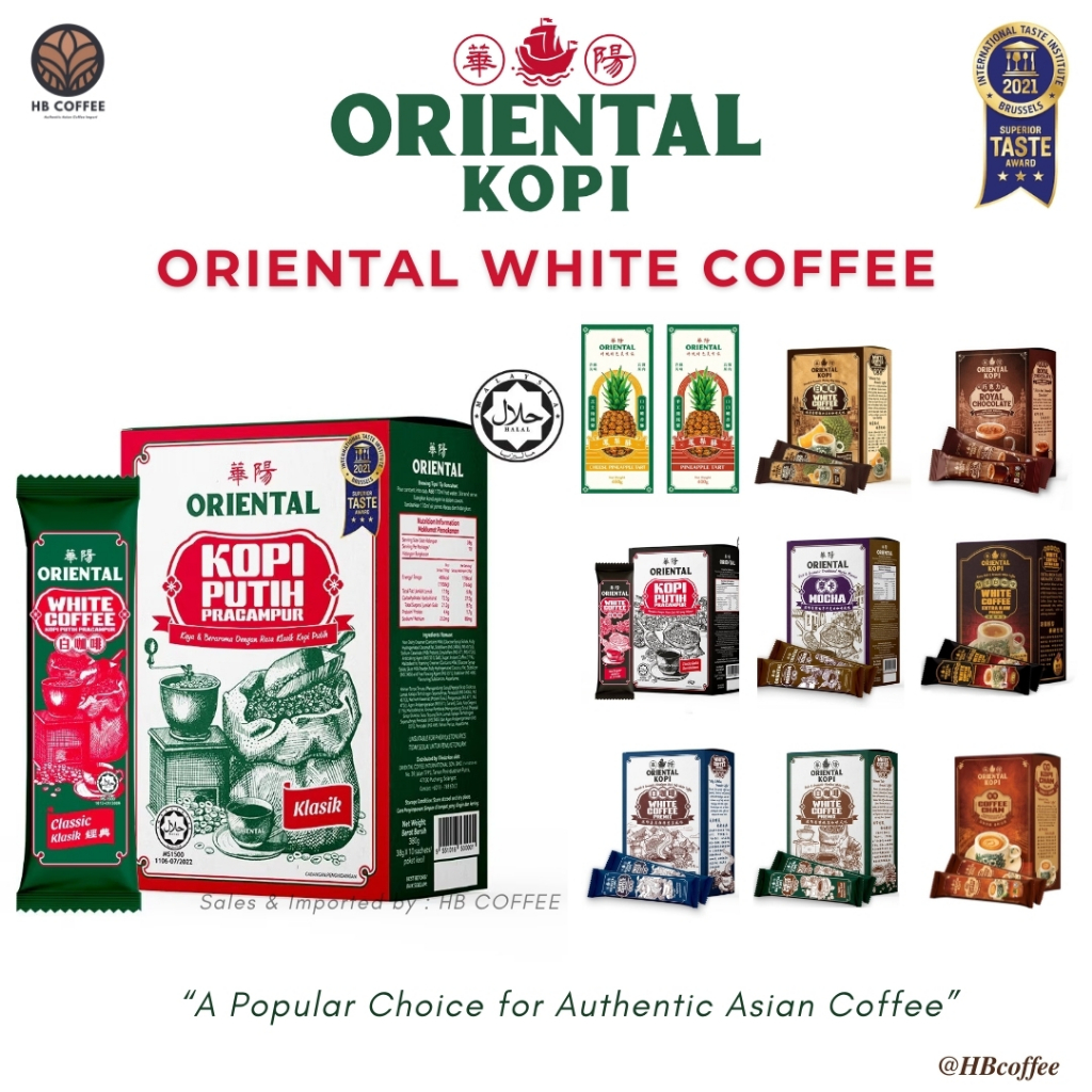 ORIENTAL KOPI ORIENTAL WHITE COFFEE SEMUA VARIAN