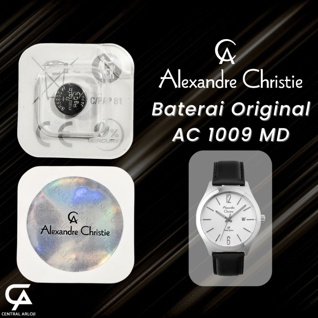 Baterai Original Alexandre Christie AC 1009 MD High Performance