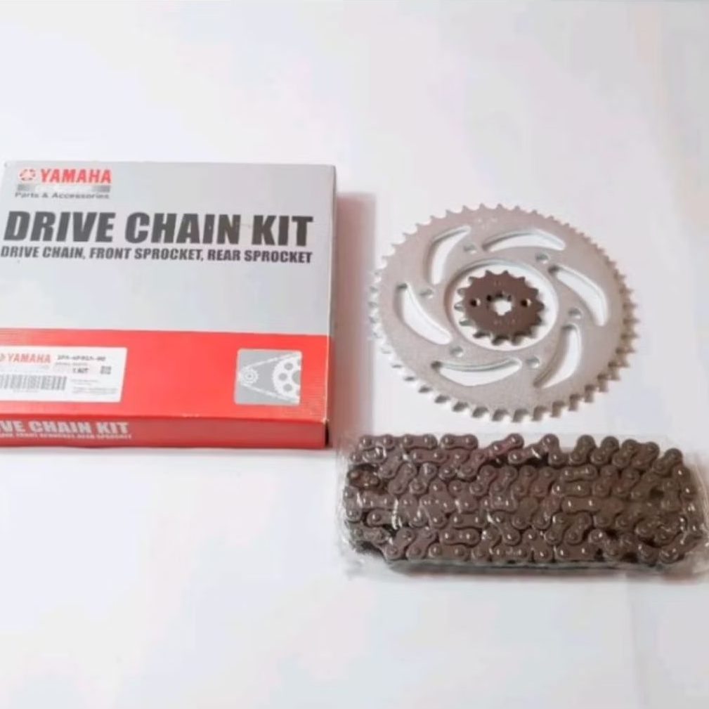 Gearset Motor Vixion / Rantai Girset Yamaha VIXION / Vixion New / Vixion Injeksi 1PA