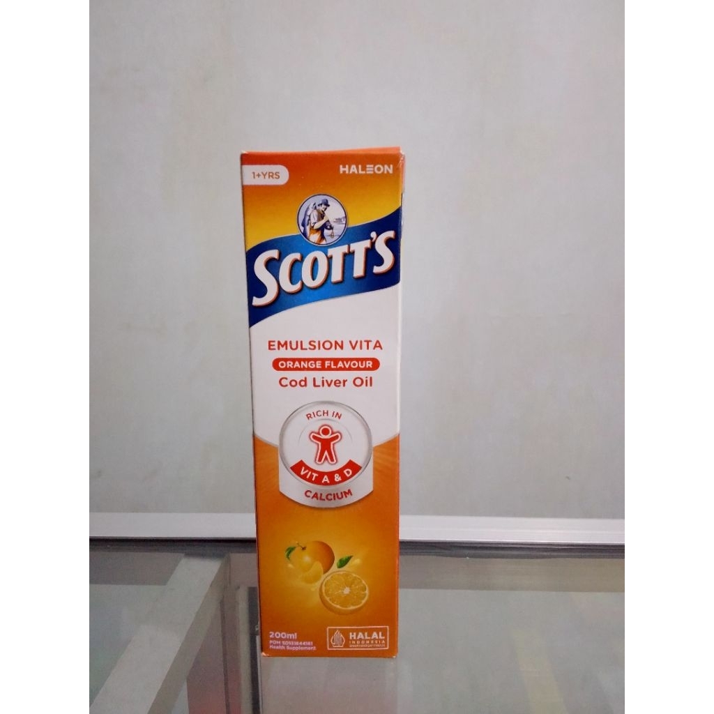 Scott's EMULSION jeruk 200ml