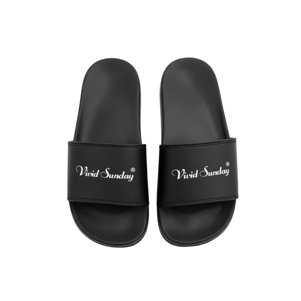 Vivid Sunday - Sandal Selop Pria Dewasa Bahan Karet Anti Slip Nyaman Sendal Sehari Hari Cowok