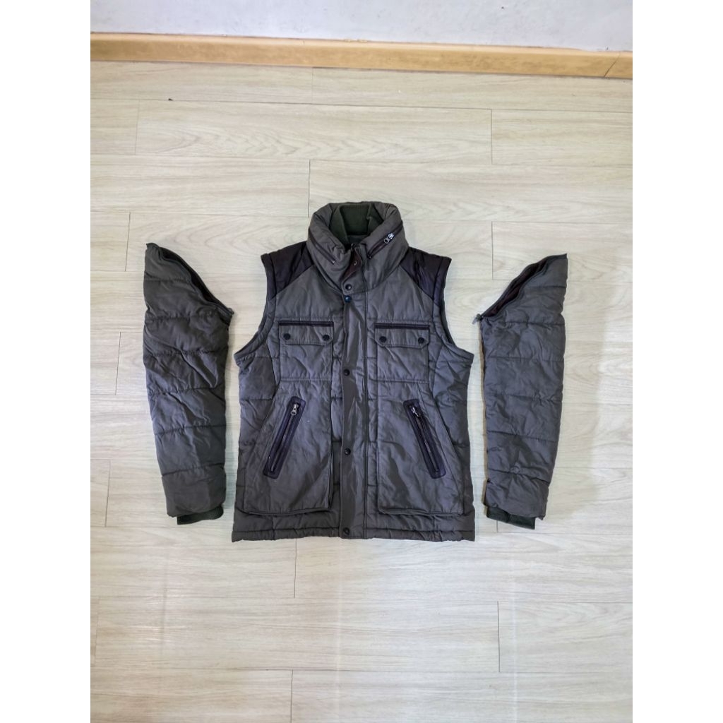Jaket Sambung Bisa Vest Us-Army