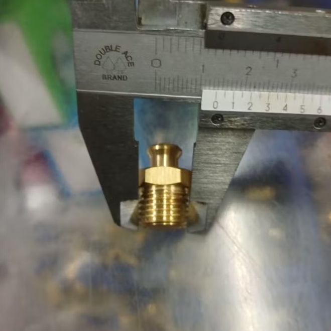 nepel pentil air shaft drat m14 kuningan