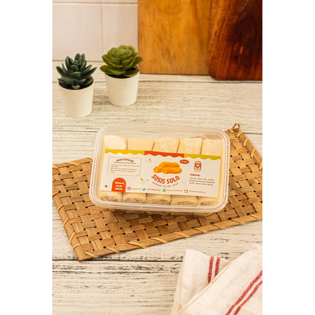 SOSIS SOLO FROZEN- isi 10Pcs/Box ~ RISOLUSI.ID