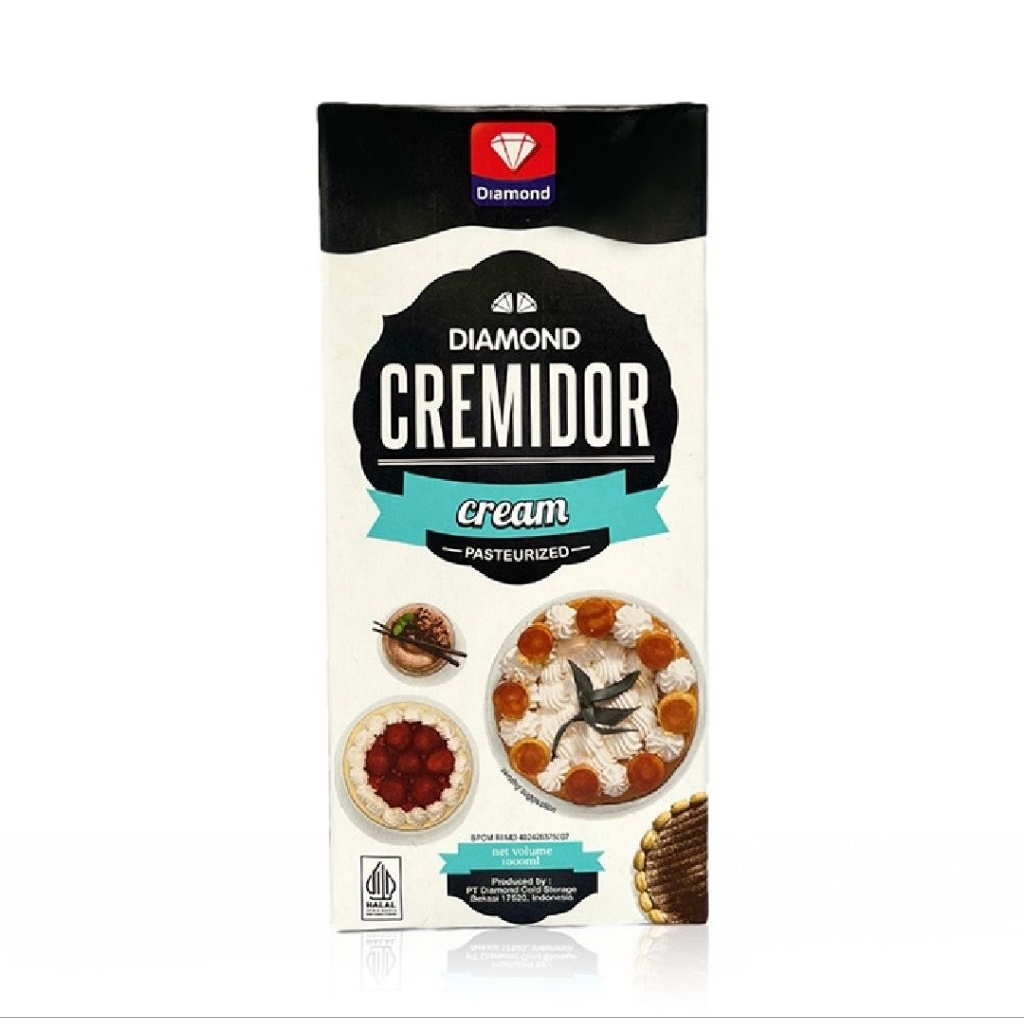 Diamond Cream Cremidor Kemasan 1L x 12 | 1 Karton