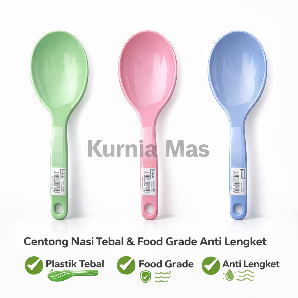 Centong Nasi Plastik SANATA Entong Plastik Besar