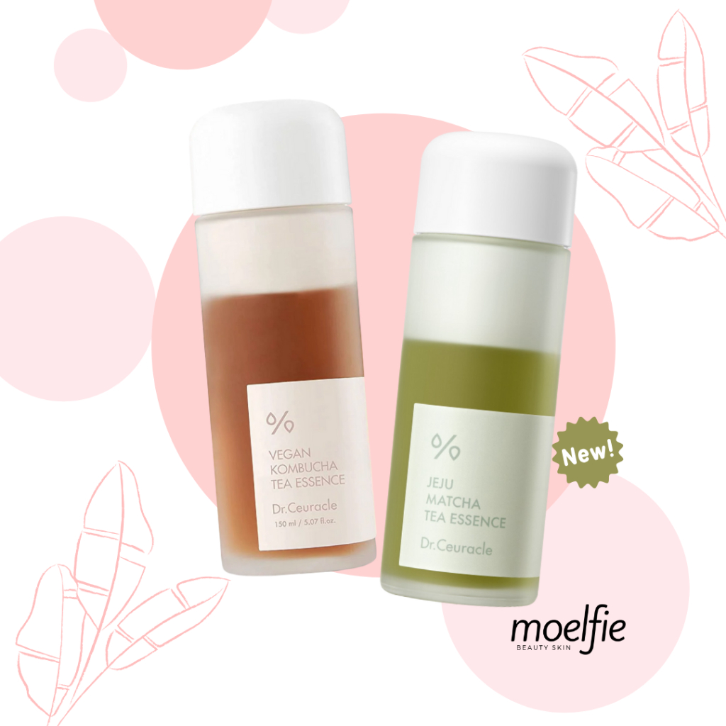 [READY STOCK] DR.CEURACLE VEGAN KOMBUCHA TEA ESSENCE / DR.CEURACLE JEJU MATCHA TEA ESSENCE 150ml