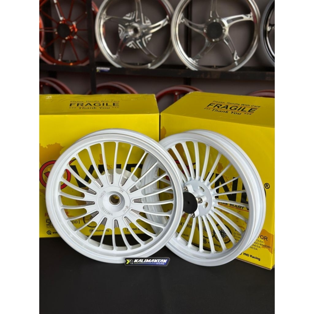 VELG VND RACING - RACELINE 1.85-2.15/14 MATIC HONDA BEAT/SCOOPY/GENIO/VARIO/125/150/160/STYLOcbs
