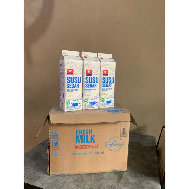 Susu Diamond fresh milk 1 liter 1 karton 12pcs