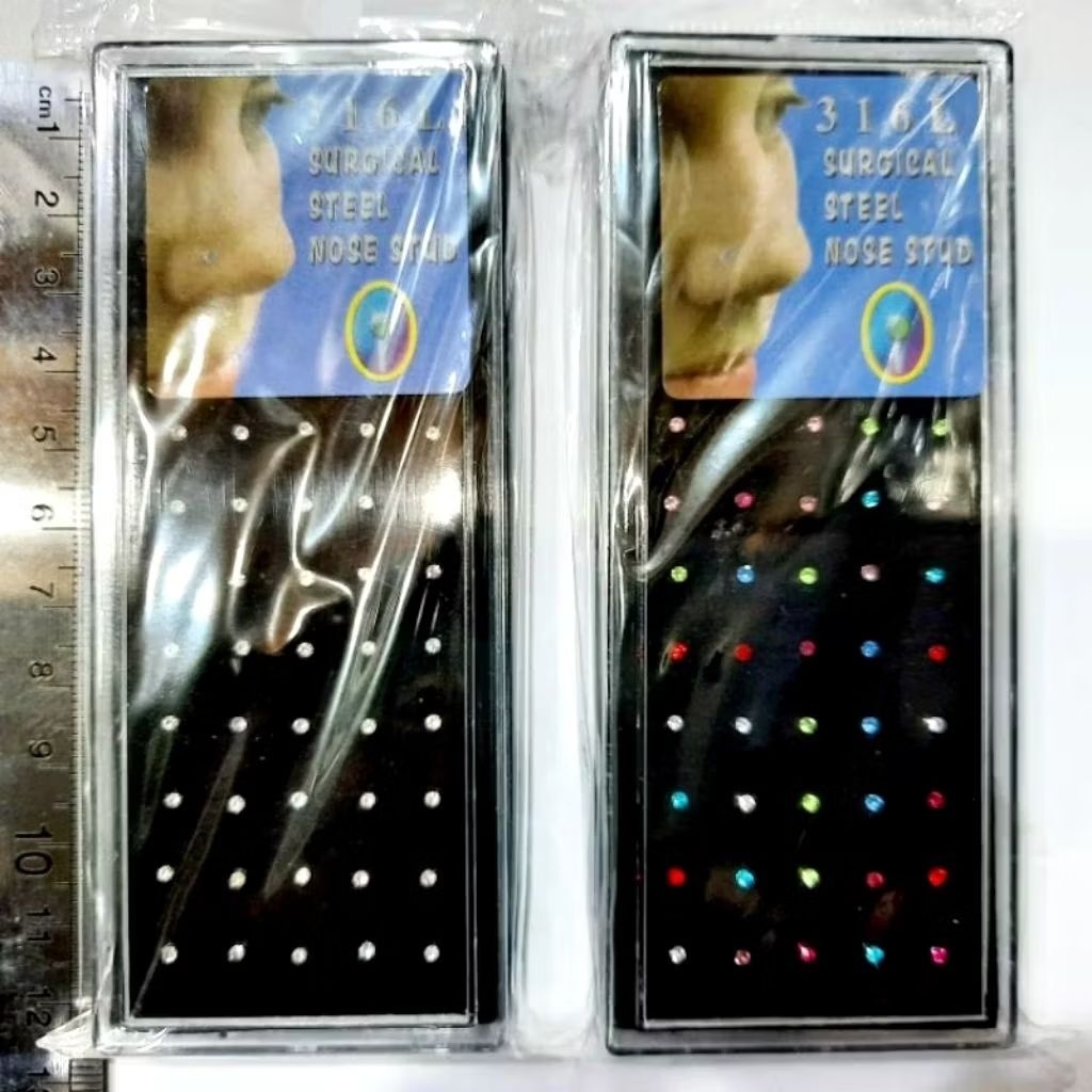 Grosir anting hidung giwang tindik 40pcs