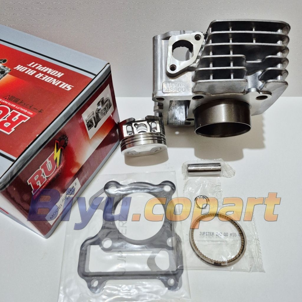BLOK RACING BORE UP HARIAN 55 MM YAMAHA JUPITER Z VEGA R NEW JUP Z BURHAN VEGA R LAMA  CRYPTON 55MM 