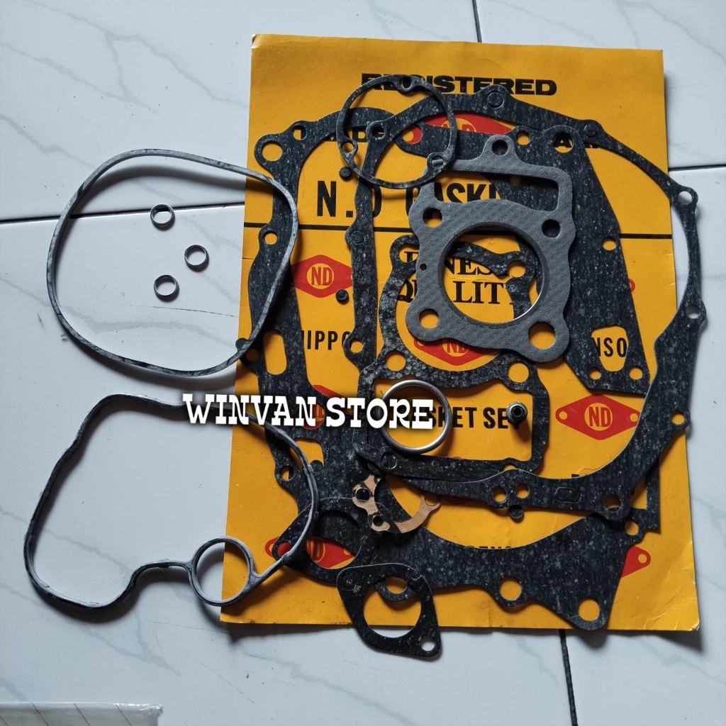 Paking fulset Fullset  paking blok head cop top kopling knalpot magnet Oring Magnet Honda CG 110