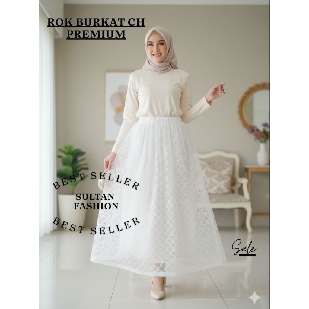 SF - Rok Burkat Gc Premium / Rok Burkat Dewasa / Rok Burkat Terbaru