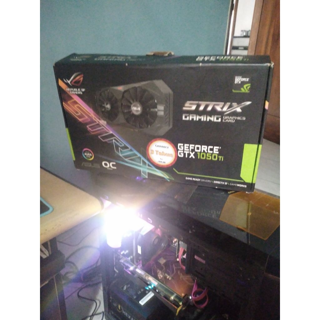 Vga Asus ROG Strix GTX 1050ti 4gb