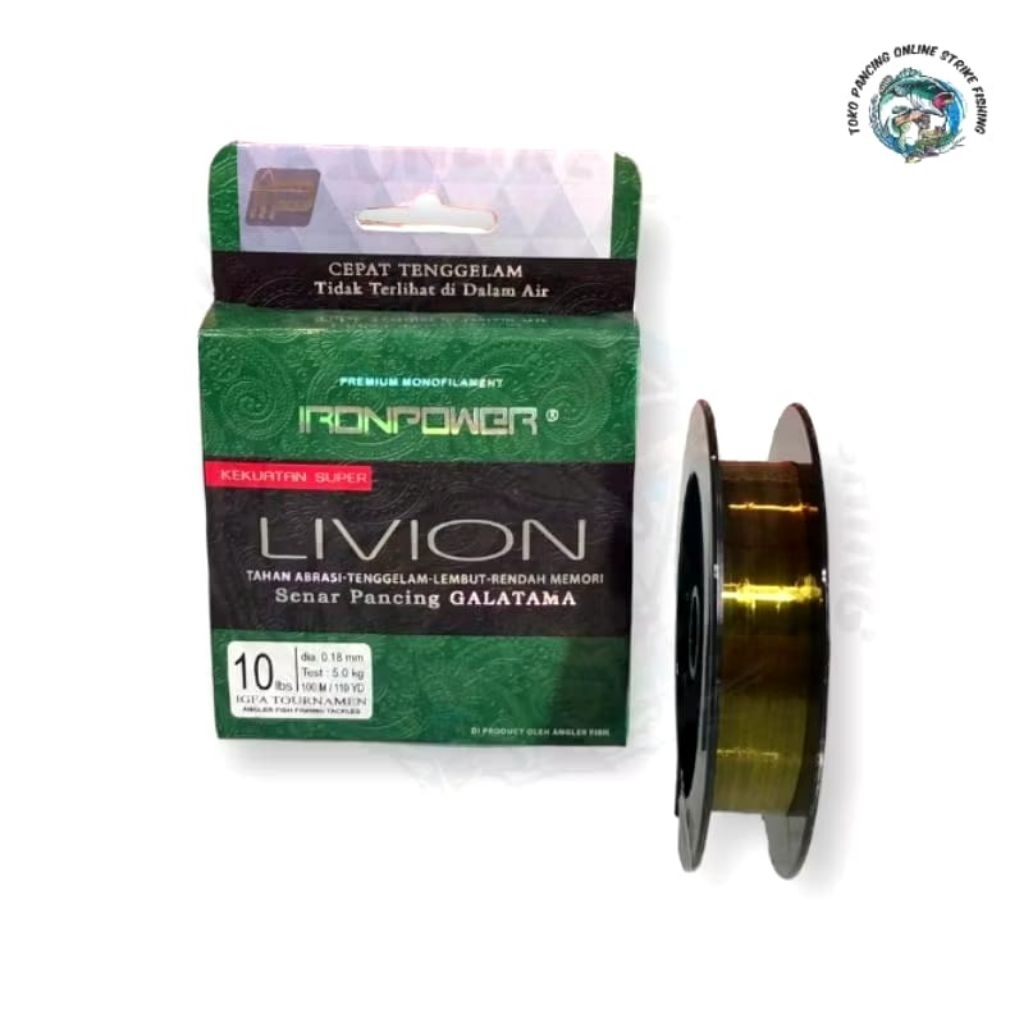 SENAR LIVION IRON POWER PREMIUM MONOFILAMENT