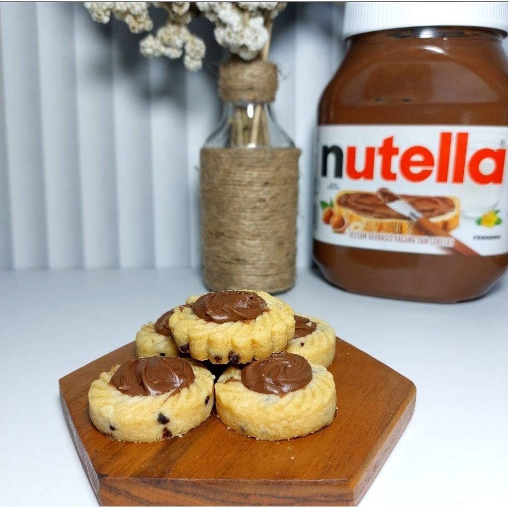 Nutella Cookies / Nutella Tart Cookies 600mili